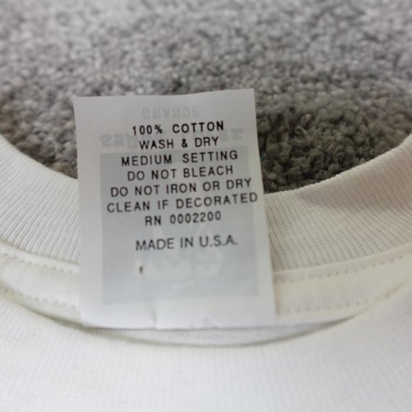 Vintage Senor Lopez Shirt Mens Large L White T Tee Manana U Single Stitch - Picture 6 of 7